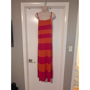 Le Lis Blanc Knit Dress striped size Medium